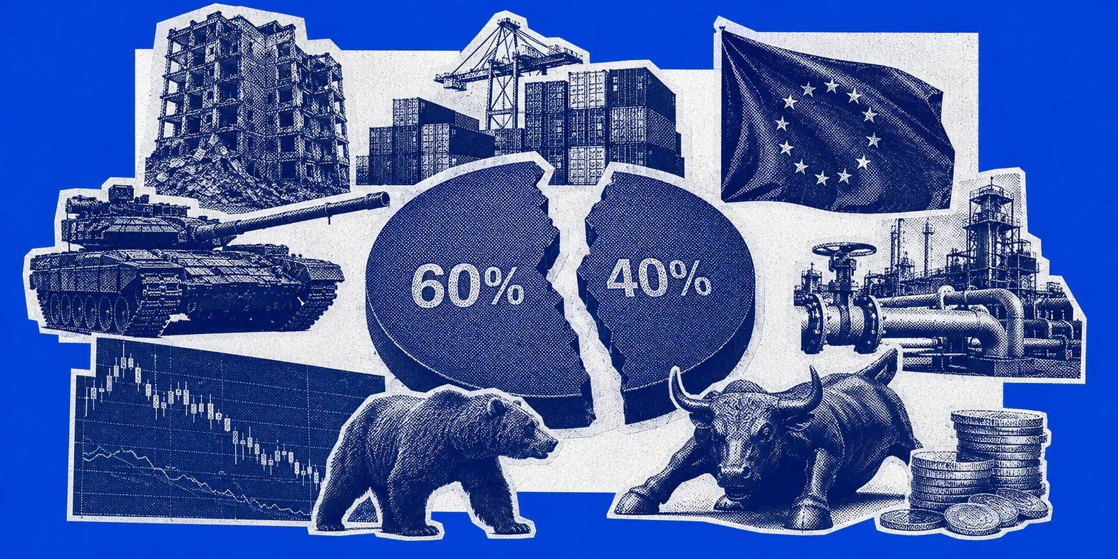 Cómo la geopolítica rompió el portafolio 60/40: las duras lecciones de inversión en Europa (2022-2026)