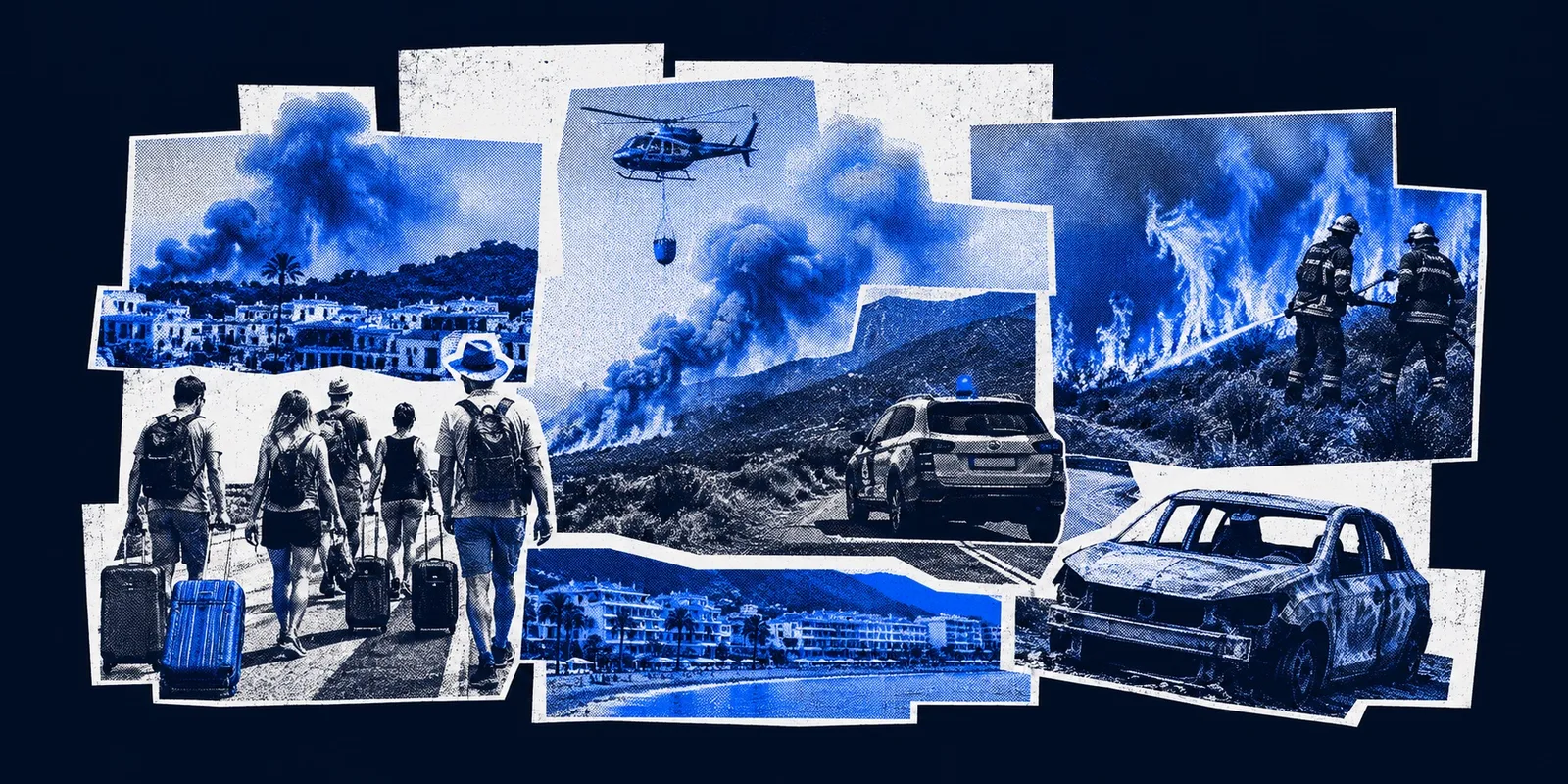 Incendio en España: turistas británicos entre los 11 muertos en la vorágine de Almería