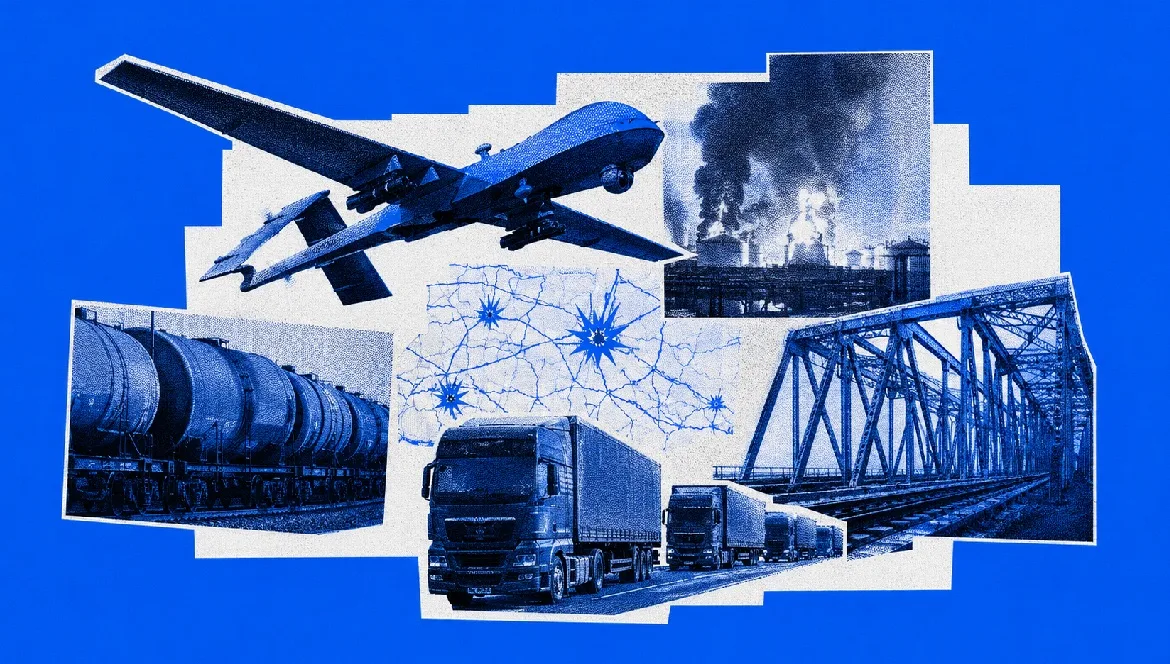Ukraine bringt den Krieg in Russlands Logistiknetzwerke
