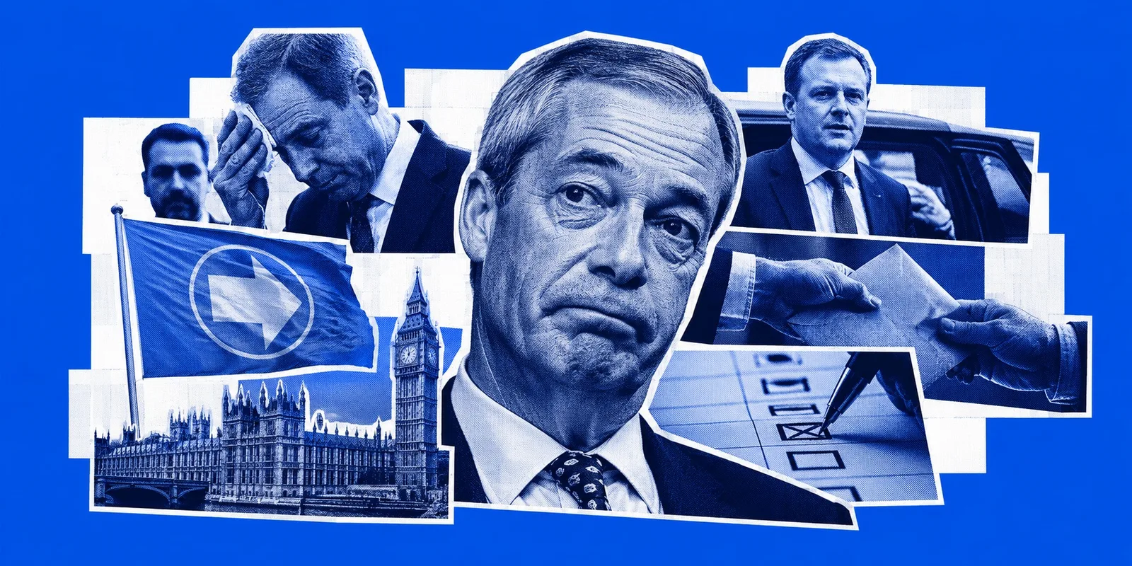Nigel Farage und Reform UK in ‚Sleaze‘-Krise: Umfragewerte auf Tiefststand seit der Wahl