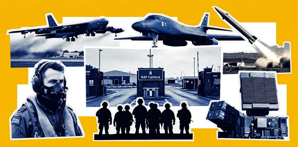 Iran Threatens UK Air Base RAF Fairford as Armed Forces Enter High Alert