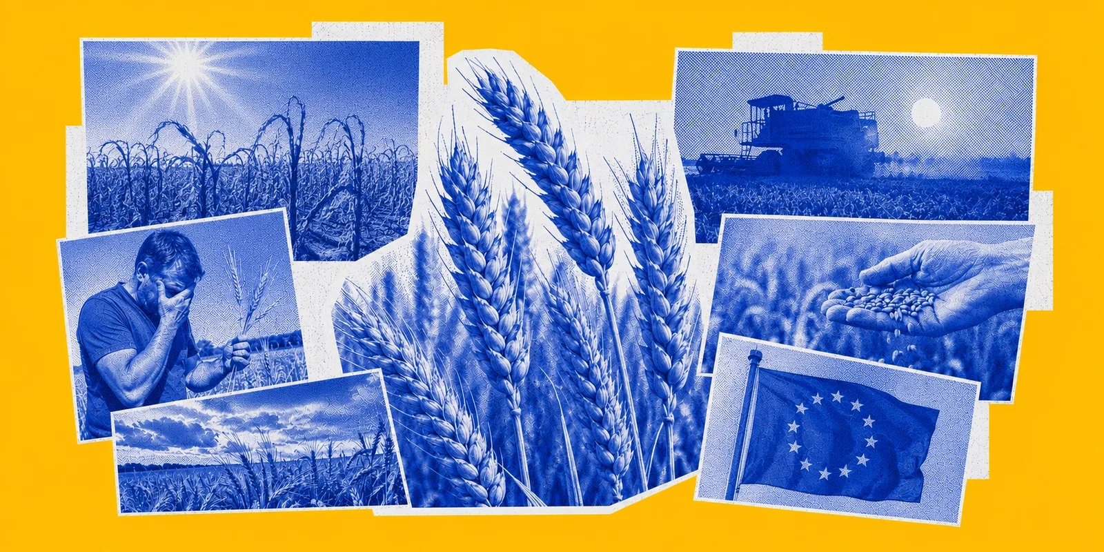 Cosecha Abrasada: Olas de Calor Récord Borran 2.000 Millones de Euros de la Economía del Grano en Europa