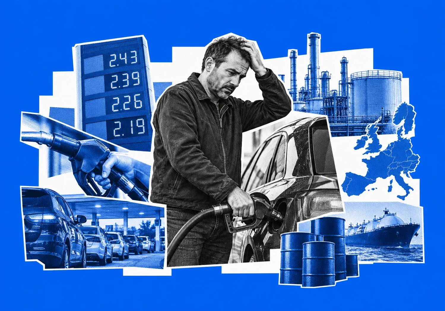 Französischer Dieselpreis durchbricht 2,40 Euro – Nahost-Angriffe erschüttern die europäischen Kraftstoffmärkte