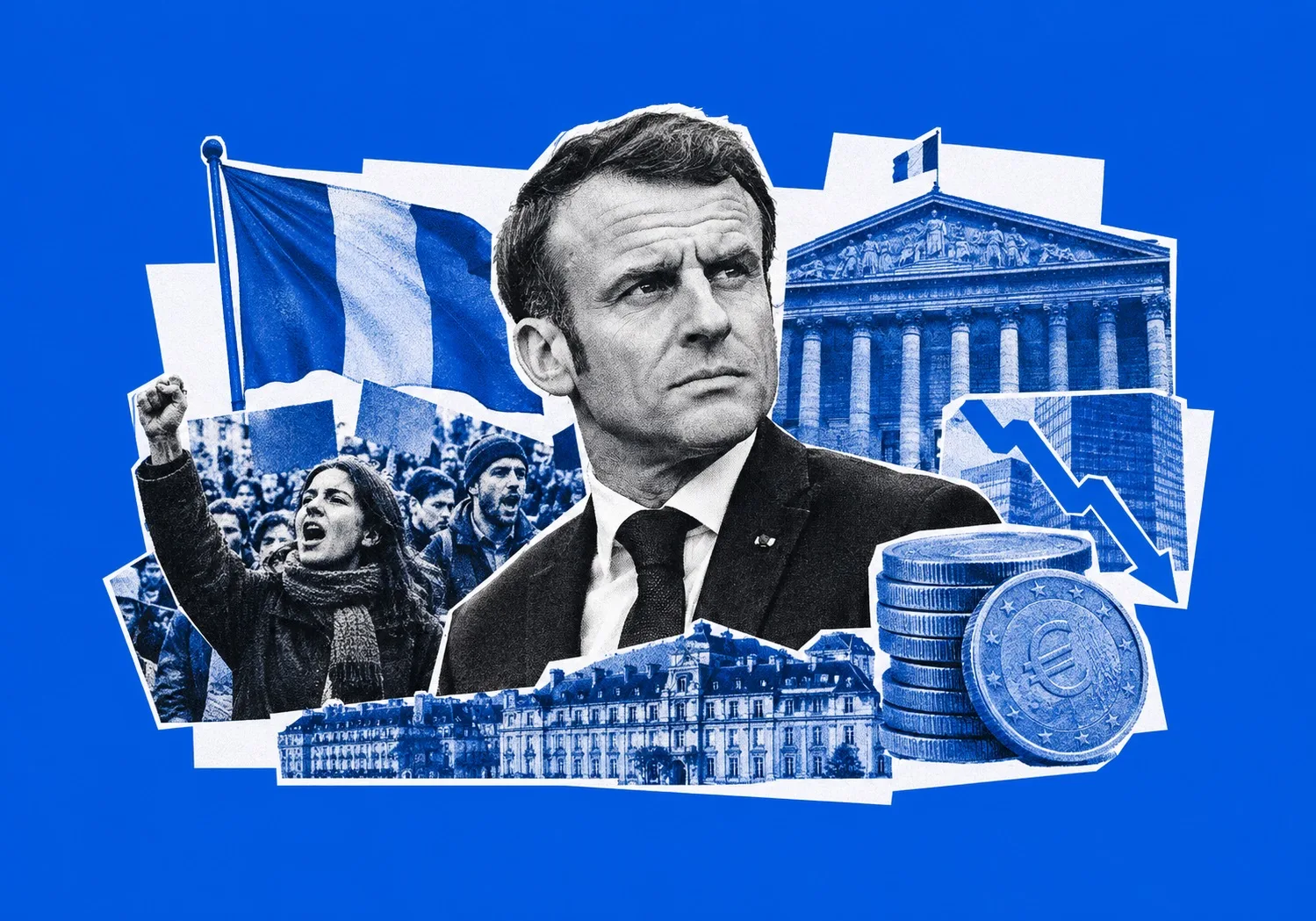Le tour de vis budgétaire de 54 milliards d'euros en France déclenche une grève massive dans le secteur public alors que les limites d'endettement se profilent