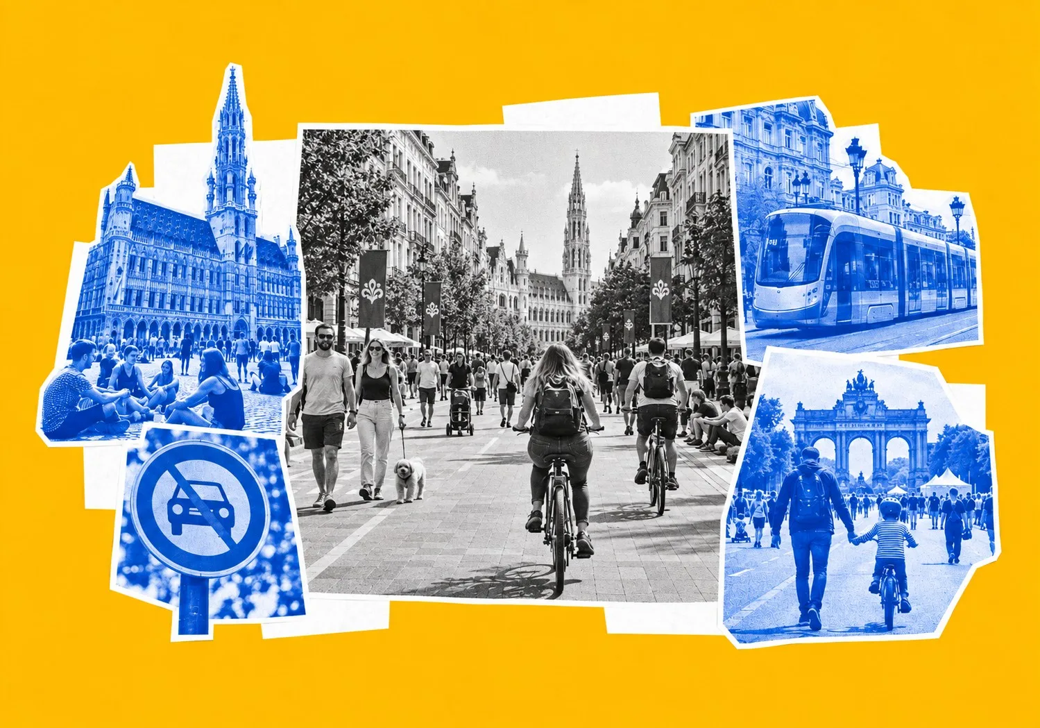 Jenseits des autofreien Sonntags: Brüssel nutzt das jährliche Fahrverbot als Stresstest für die urbane Mobilität