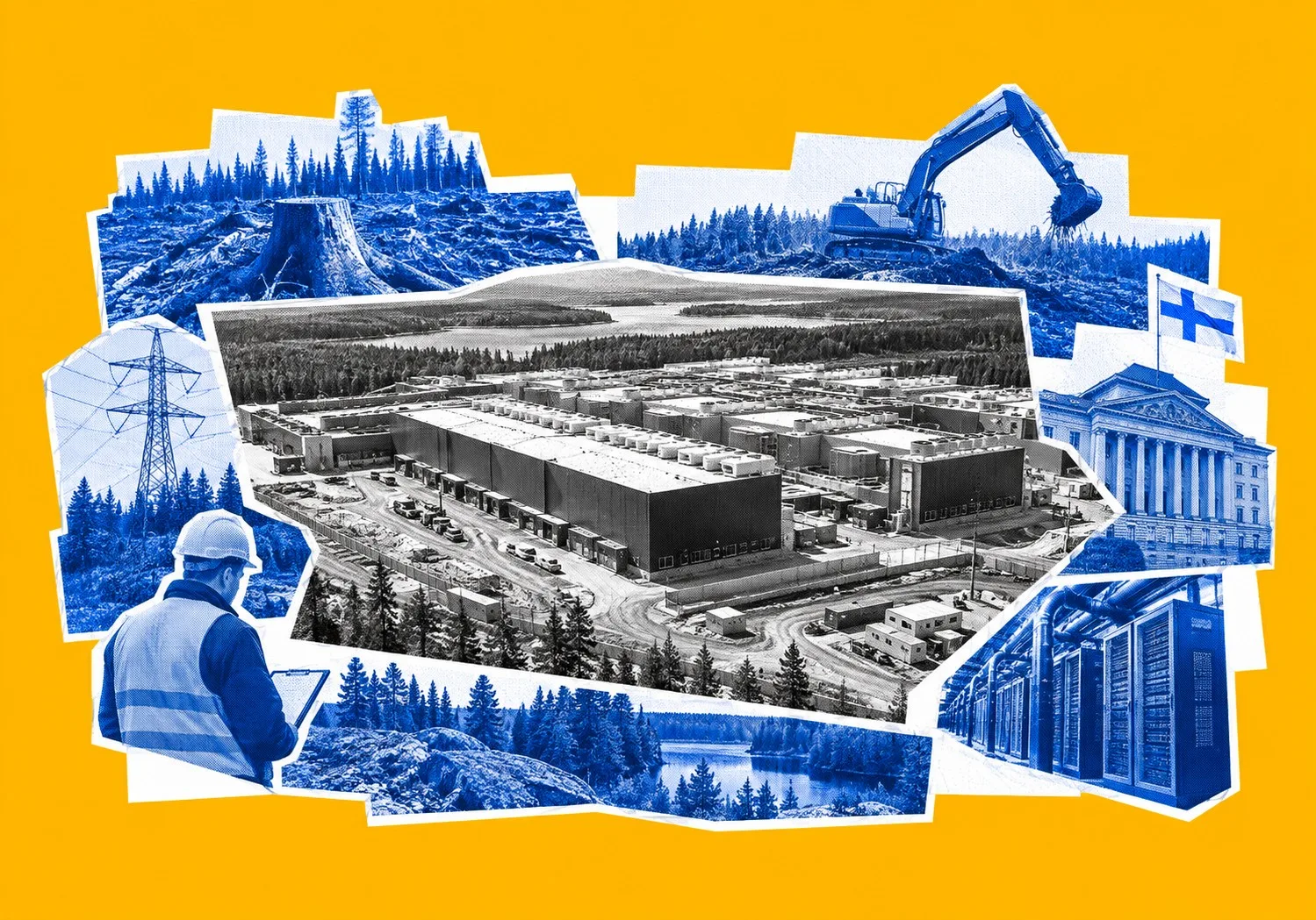Finlandia ordena paralizar la expansión del centro de datos de IA de Google valorada en 13.000 millones por infracción ambiental