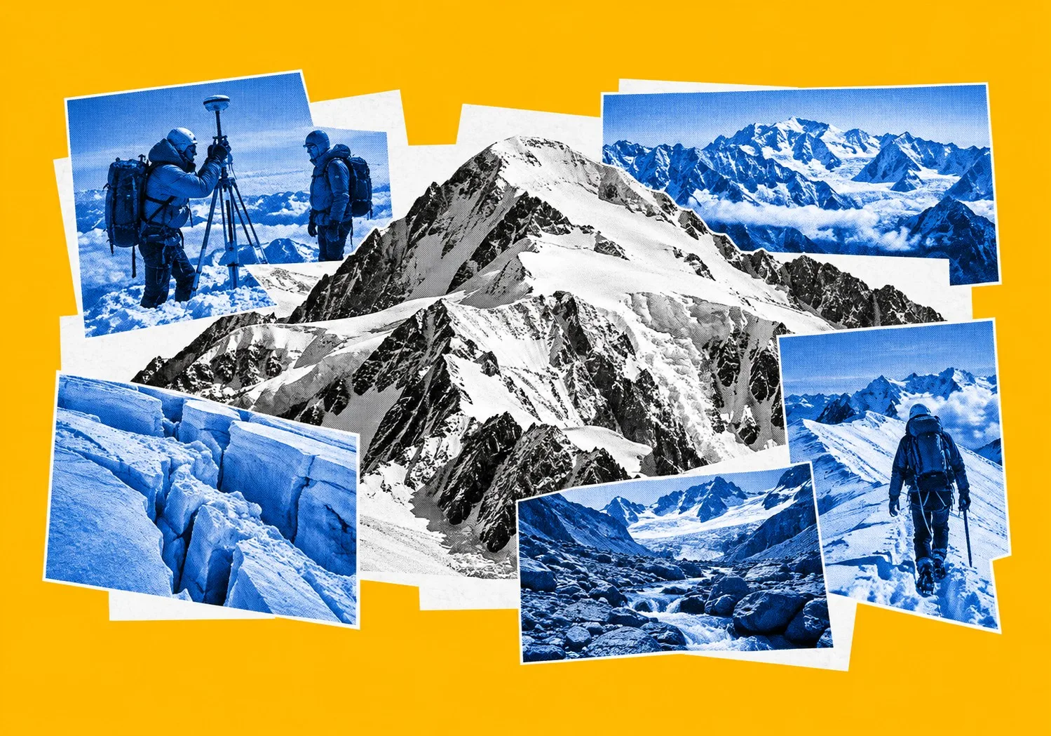 Le mont Blanc rétrécit : le « toit de l'Europe » perd plus de deux mètres