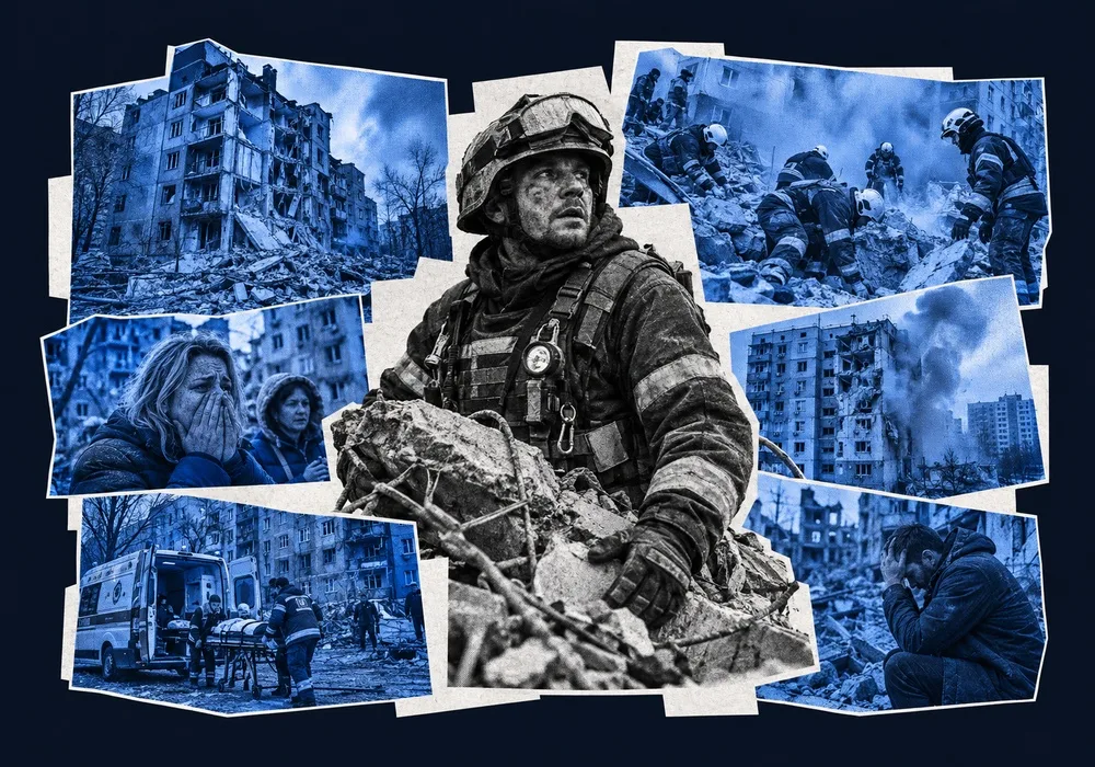Frappes russes sur Zaporijjia : 20 morts, dont trois enfants